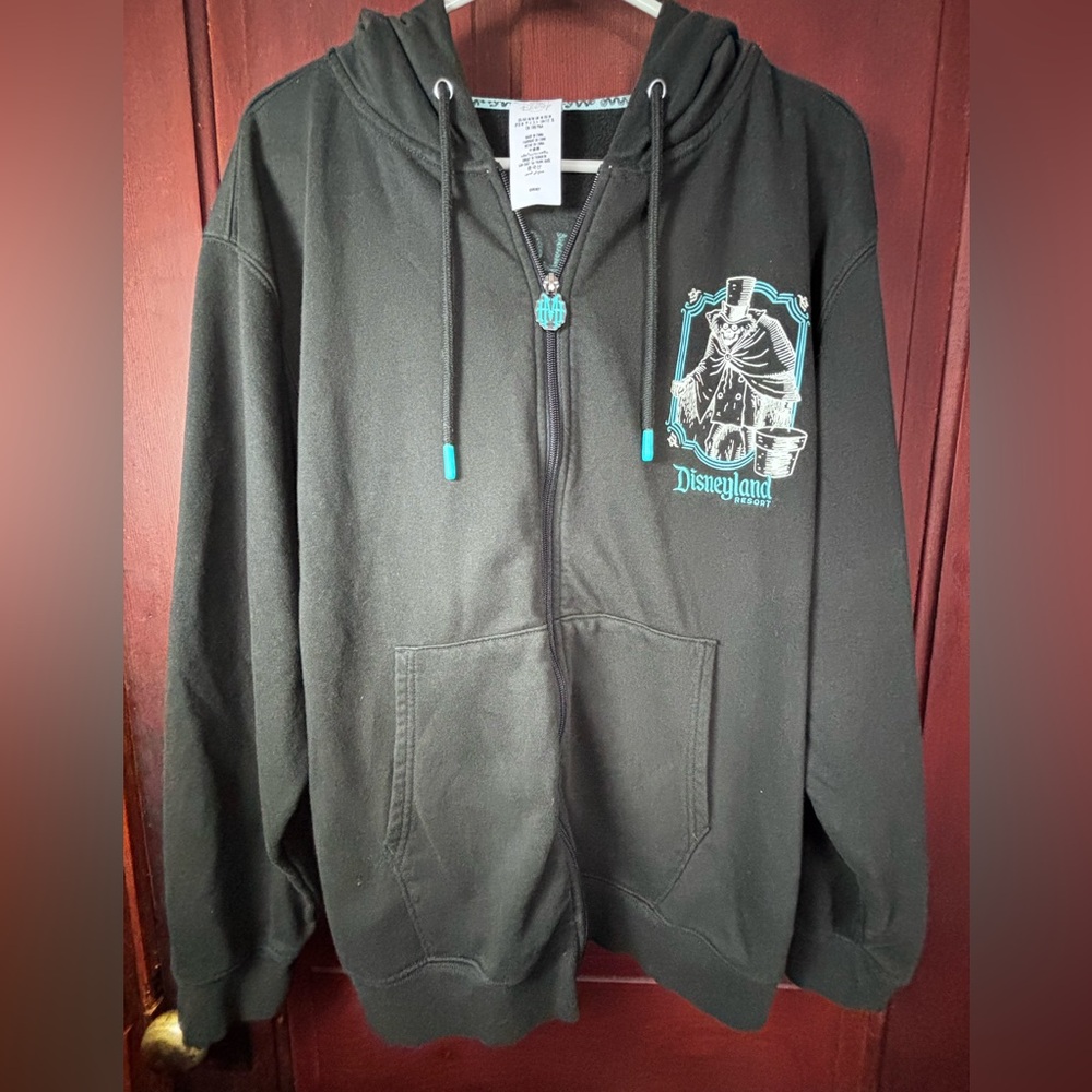 Disney Parks - HAUNTED MANSION - DISNEYLAND -Glow-in-the-Dark- Zip Hoodie